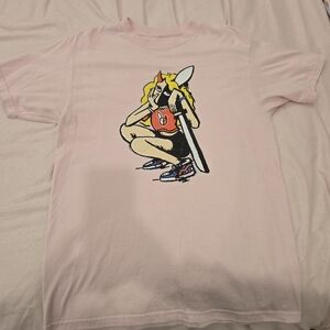 Graphic Pink T-Shirt‎